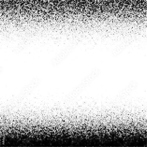Regular and pixelared Halftone Gradation
