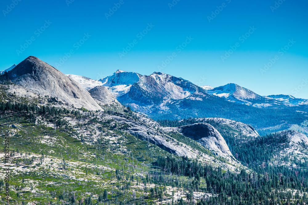 Sierra Nevada Mountains Panorama, California, USA