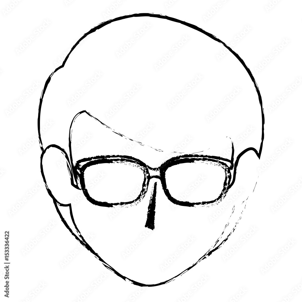 young man head avatar vector illustration design young man head avatar vector illustration design