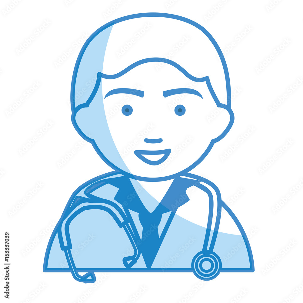 Male doctor avatar character vector illustration design Male doctor avatar character vector illustration design