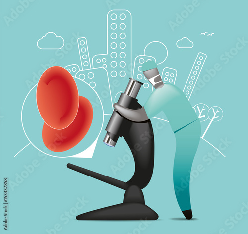 Blood diagnosis
