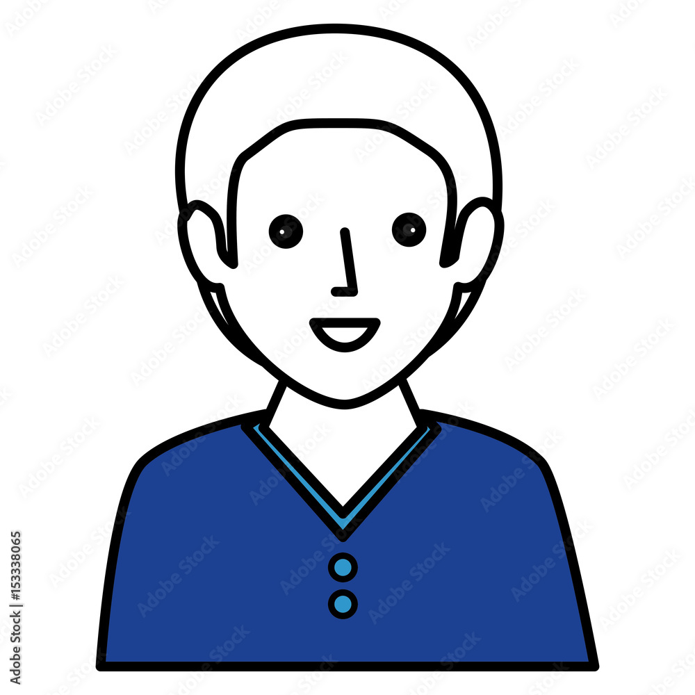 young man avatar character vector illustration design young man avatar character vector illustration design