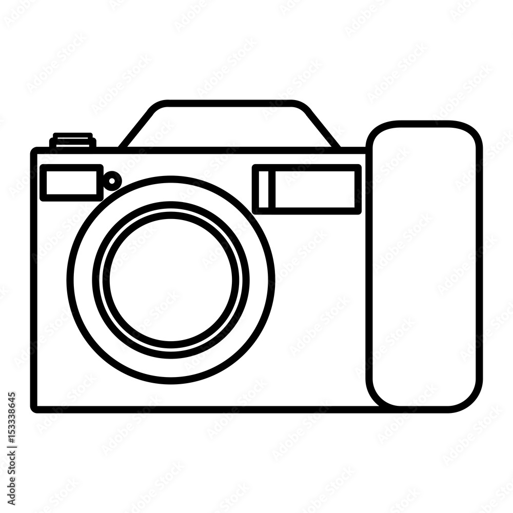 camera photographic isolated icon vector illustration design camera photographic isolated icon vector illustration design