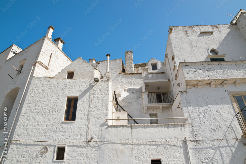 Alleyway. Locorotondo. Puglia. Italy. Alleyway. Locorotondo. Puglia. Italy.
