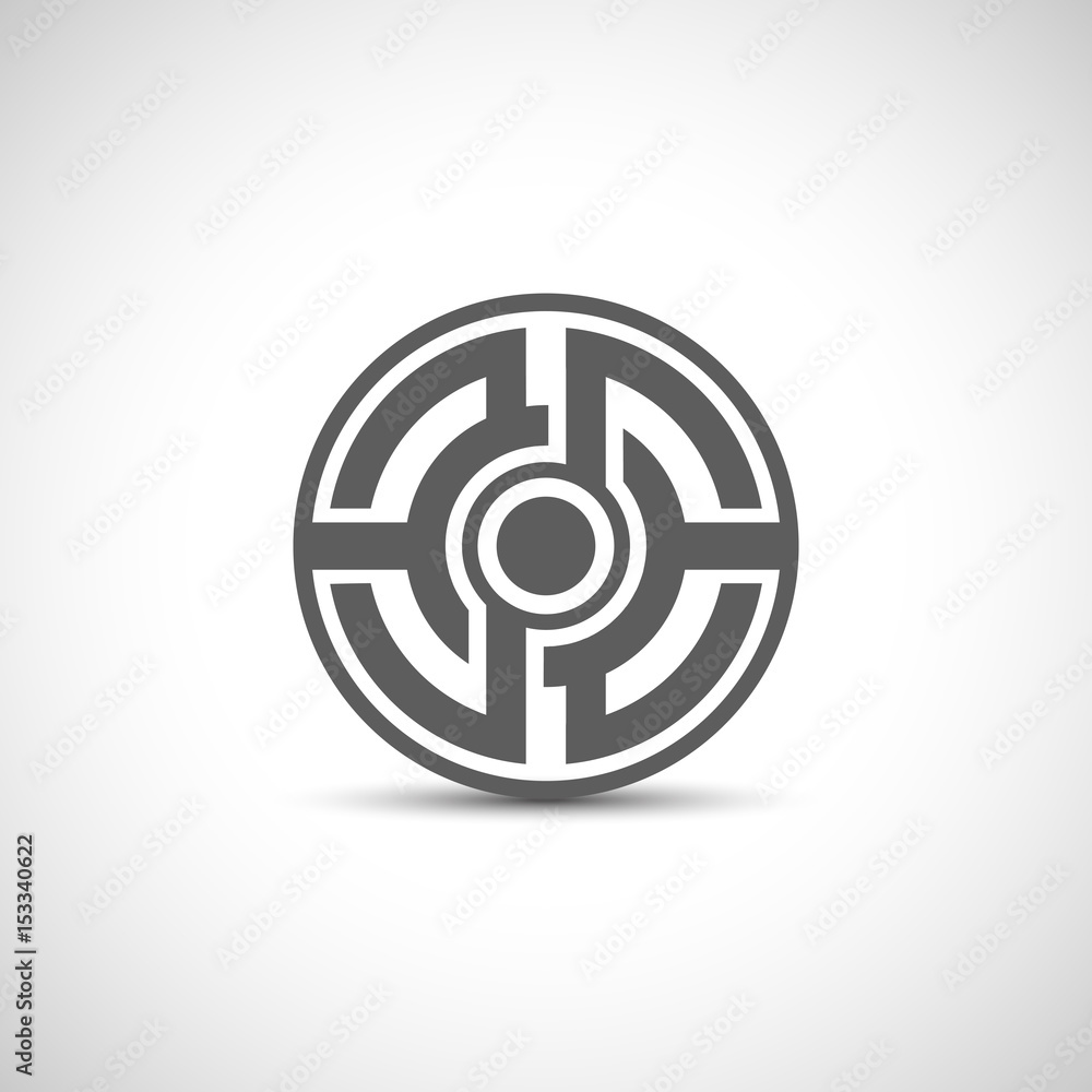 Abstract company symbol. Logo design template. Abstract company symbol. Logo design template.