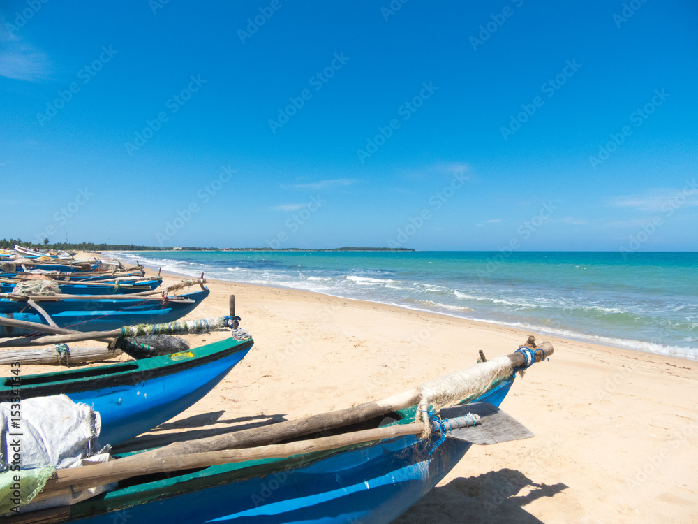 Beach and beautiful tropical sea.