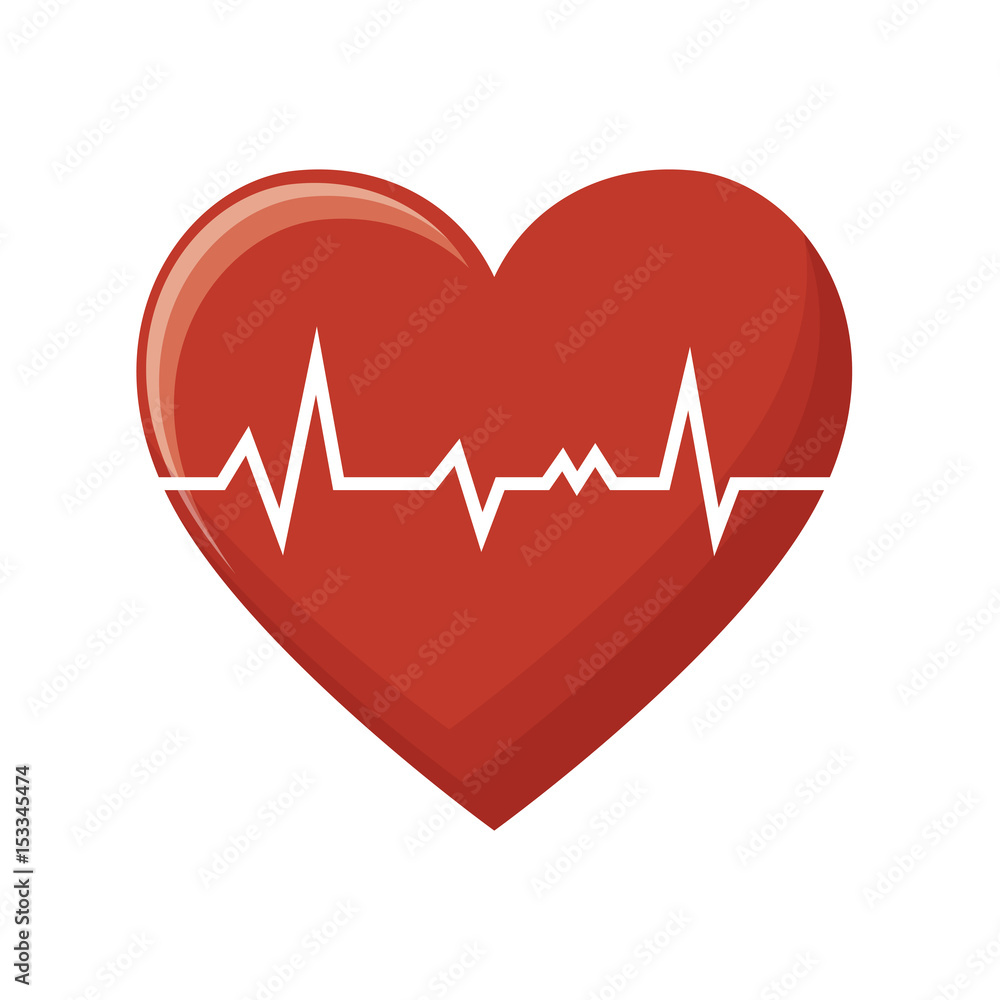 heart cardio isolated icon vector illustration design heart cardio isolated icon vector illustration design