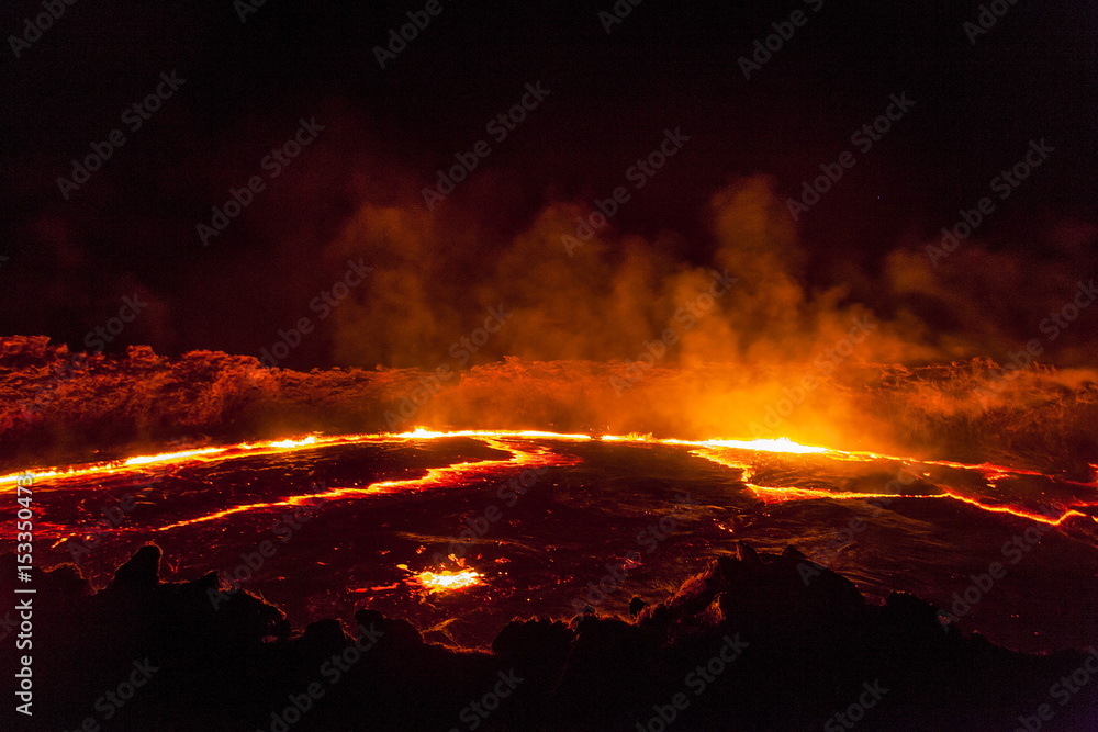Erta Ale Volcano. Ethiopia. Erta Ale Volcano. Ethiopia.