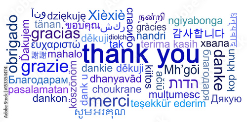 Thank You Concept different Languages