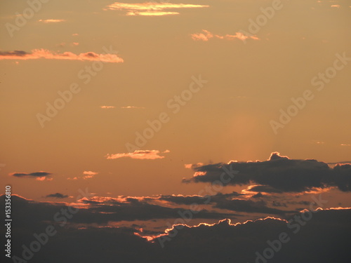 Fototapeta Naklejka Na Ścianę i Meble -  Sunset clouds