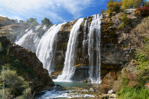 Fototapeta Naklejka Na Ścianę i Meble -  Tortum waterfall in Eastern Anatolia Region of Turkey