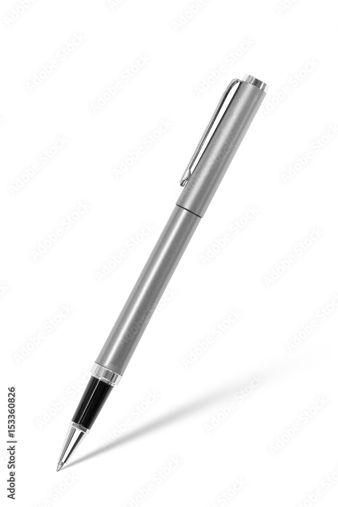 pen with shadow isolated on white background pen with shadow isolated on white background