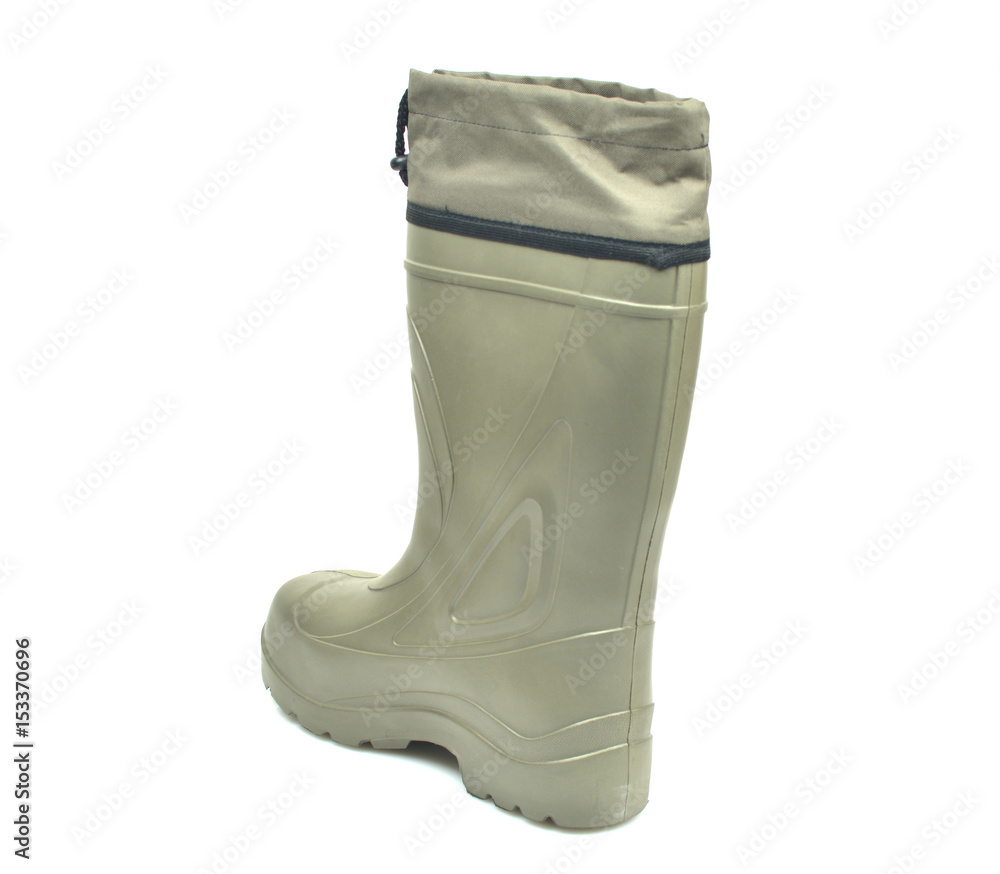 Boots isolated on white background Boots isolated on white background