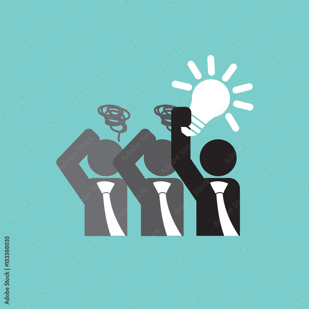 Businessman Holding A Light Bulb Idea Concept Vector Illustration Businessman Holding A Light Bulb Idea Concept Vector Illustration