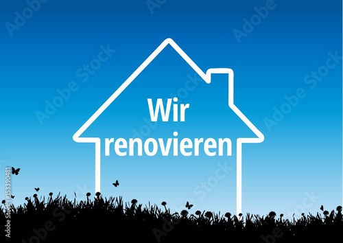 Wir renovieren