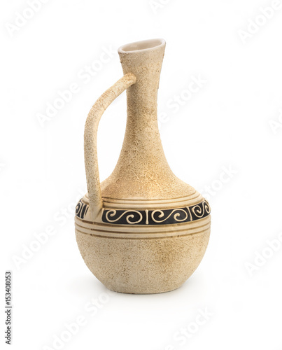 Ceramic jug with pattern in the ancient style
