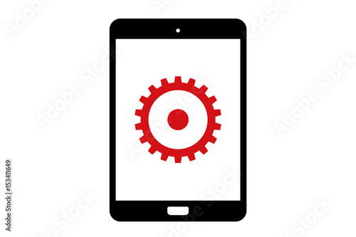 Tablet - Zahnrad