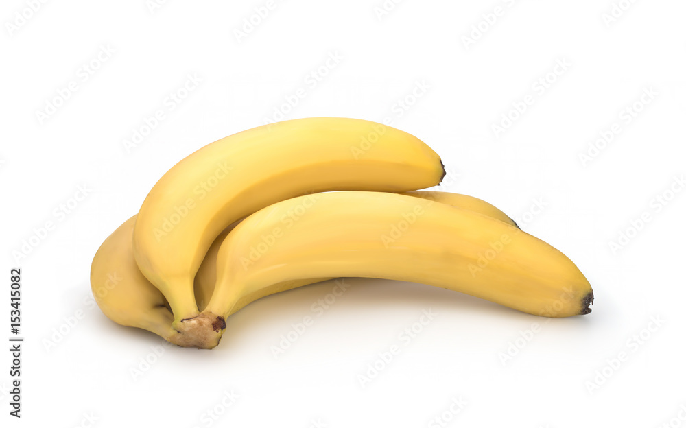 Bananas on a white background. Isolated Bananas on a white background. Isolated