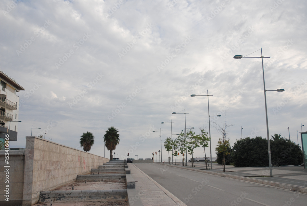 SALERNO . PAESAGGIO URBANO,CAMPANIA,SUD ITALIA