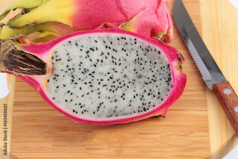 Fresh fruit on the chopper Fresh fruit on the chopper