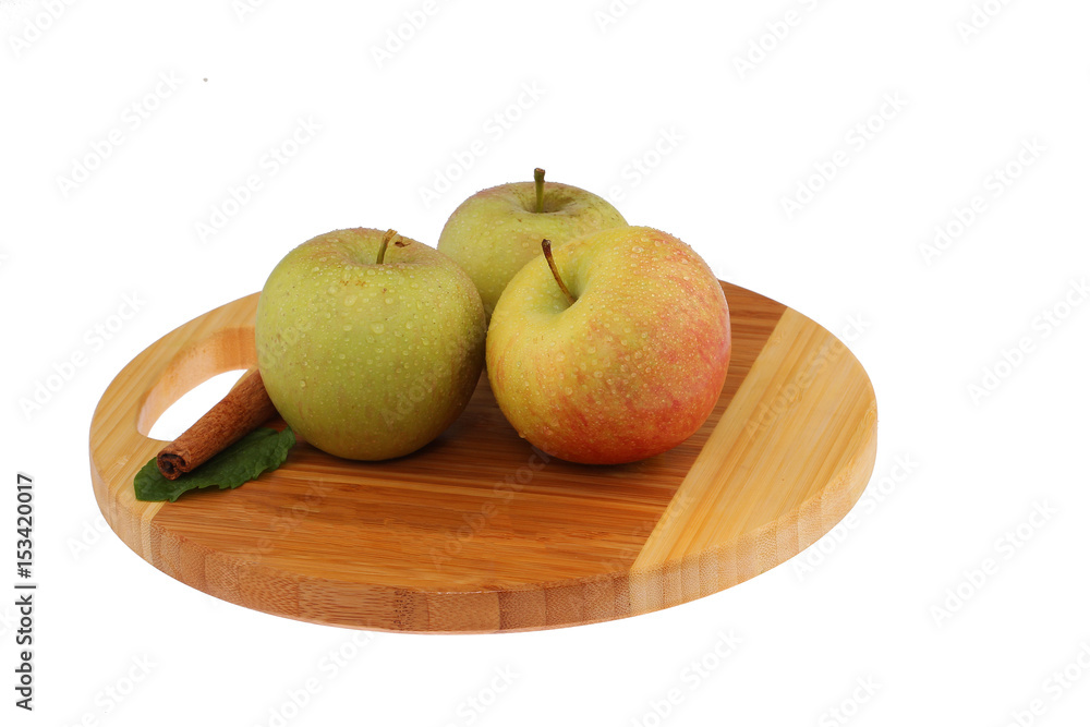 Fresh fruit on the chopper