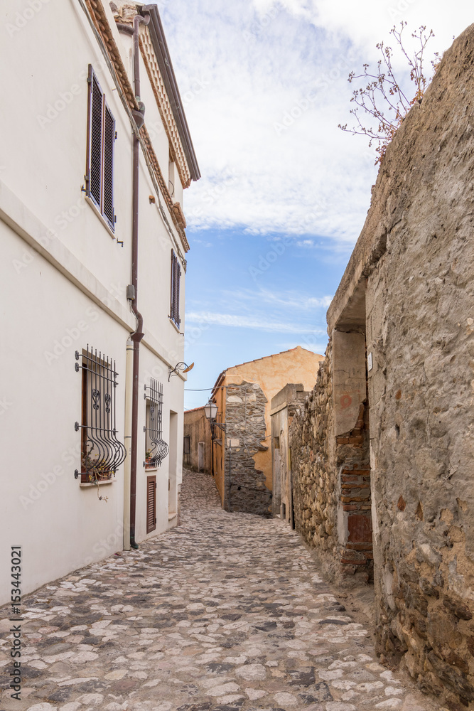 Posada, lanes of the old town