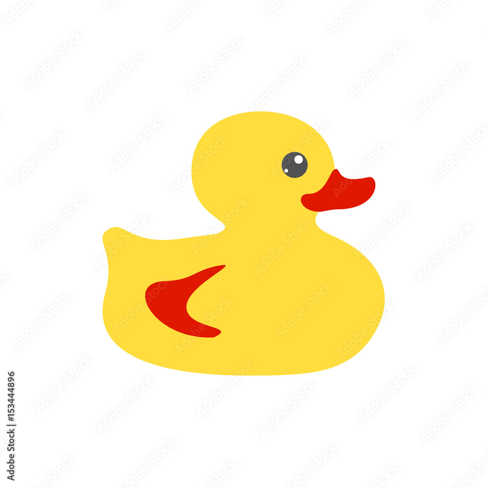 Yellow bath flat duck Yellow bath flat duck