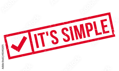 It's Simple rubber stamp. Grunge design with dust scratches. Effects can be easily removed for a clean, crisp look. Color is easily changed.