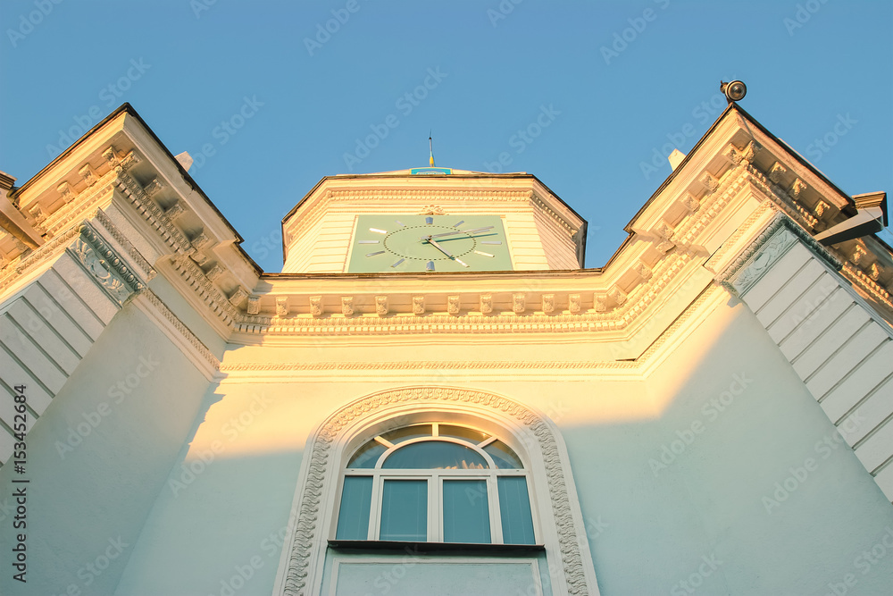 Fototapeta premium Old City Hall Clock Tower
