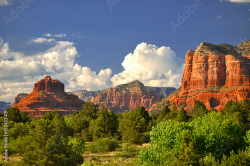 Tableau sur toile Sedona vor Sonnenuntergang