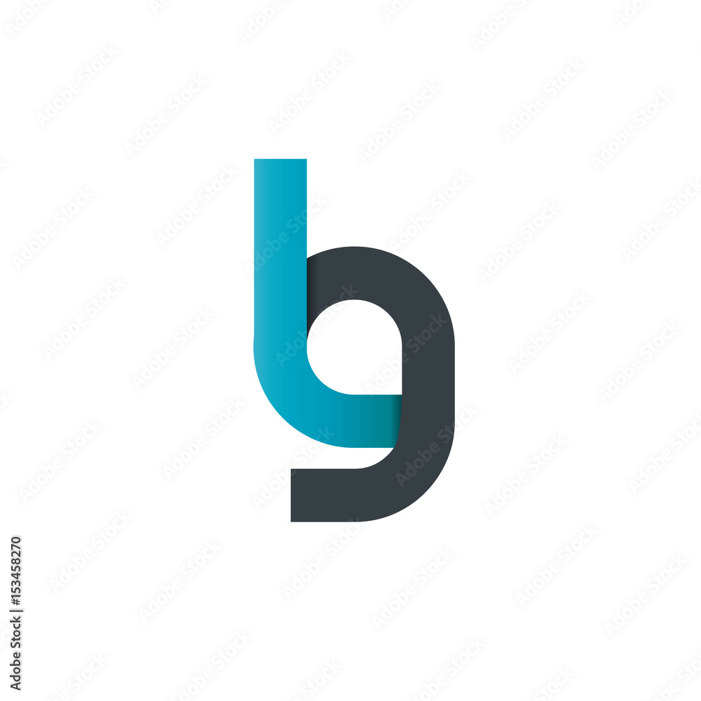 Initial Letter LG Rounded Lowercase Logo Initial Letter LG Rounded Lowercase Logo