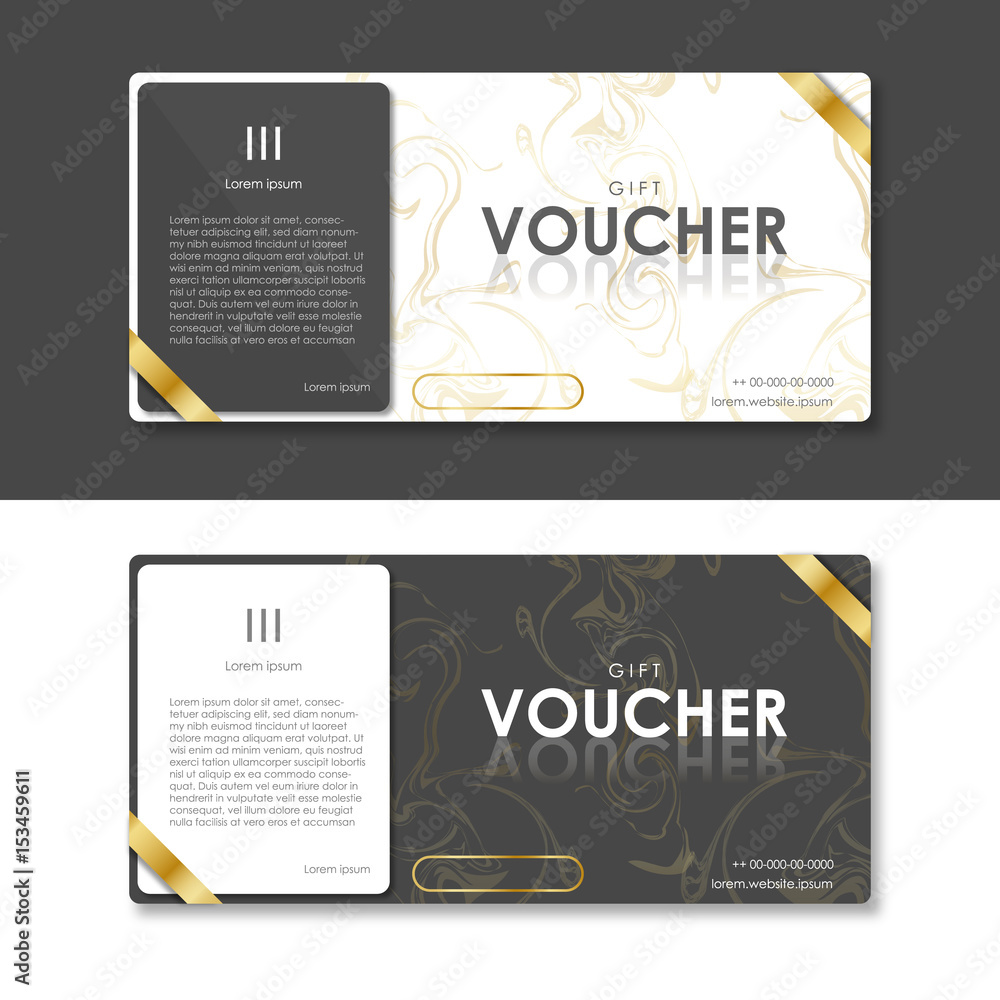 Voucher pack, Black and white marble texture - 02 Voucher pack, Black and white marble texture - 02