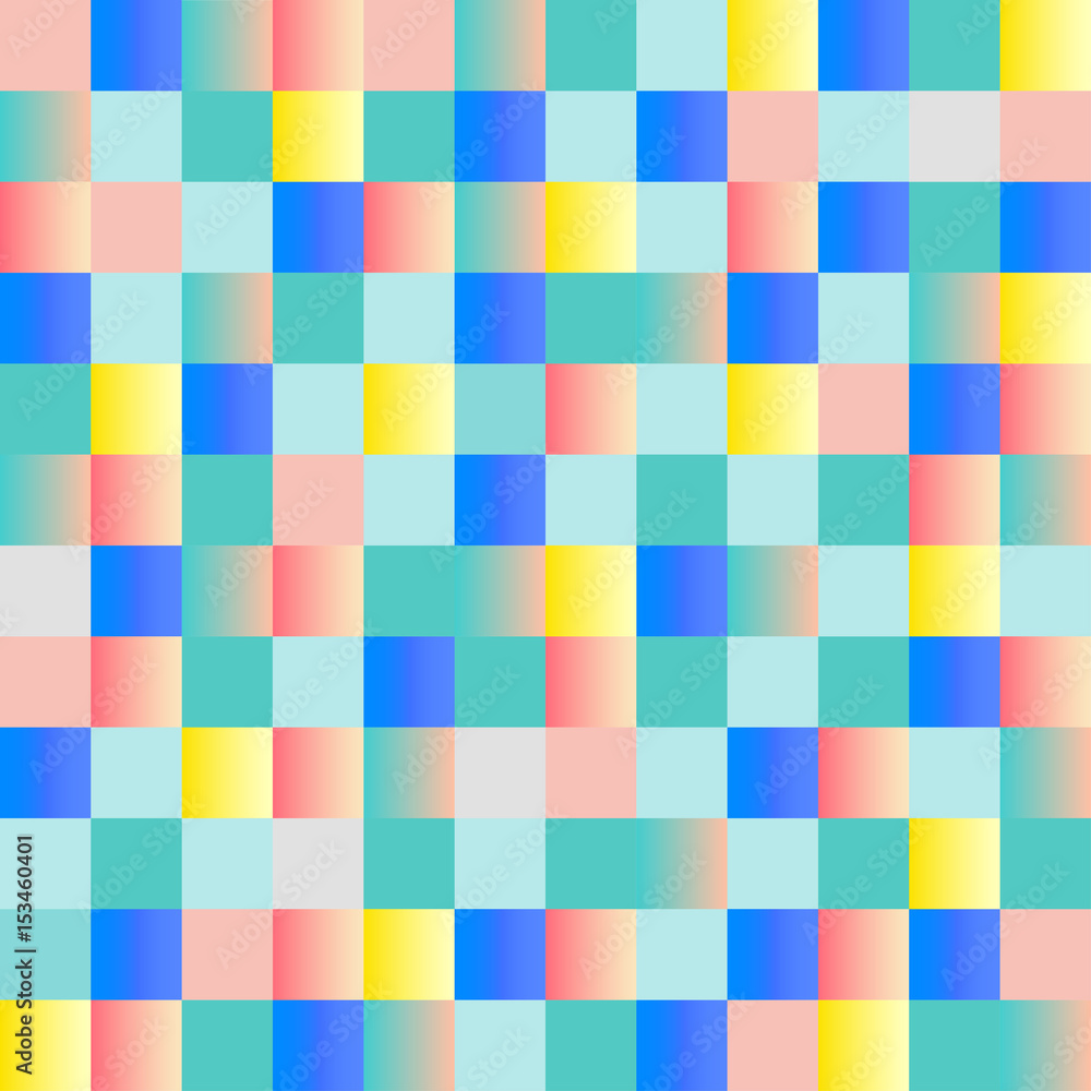 Checkered colorful seamless pattern Checkered colorful seamless pattern