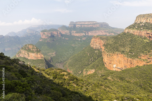 View of the whole Blyde River Canyon landscape, South Africa