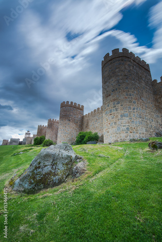 Castle like town of Avila,Spain