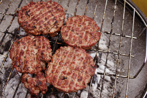 Barbecue meal dinner. 