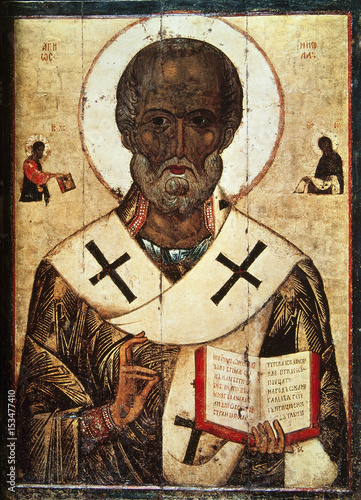 Fotografie The Icon Of Nicholas The Wonderworker