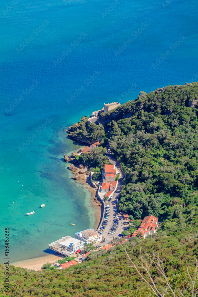 Obraz premium Parque natural da Arrábida em Setubal Portugal