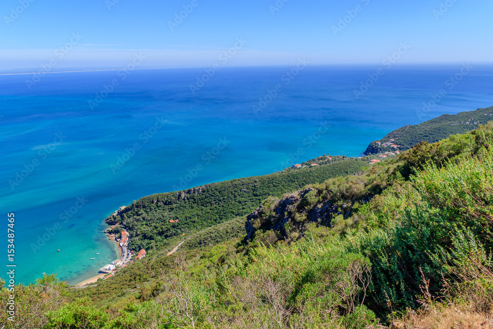 Parque natural da Arrábida em Setubal Portugal Parque natural da Arrábida em Setubal Portugal