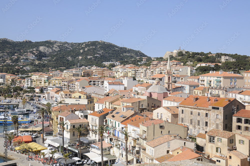 view of Calvi, Corsica