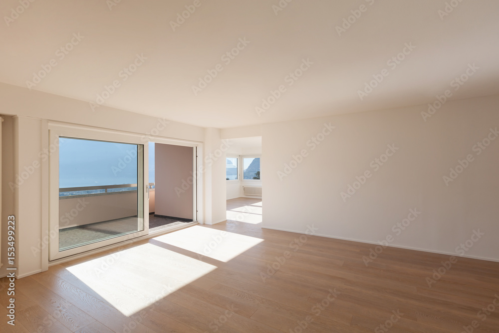 Obraz premium Interior of empty apartment.