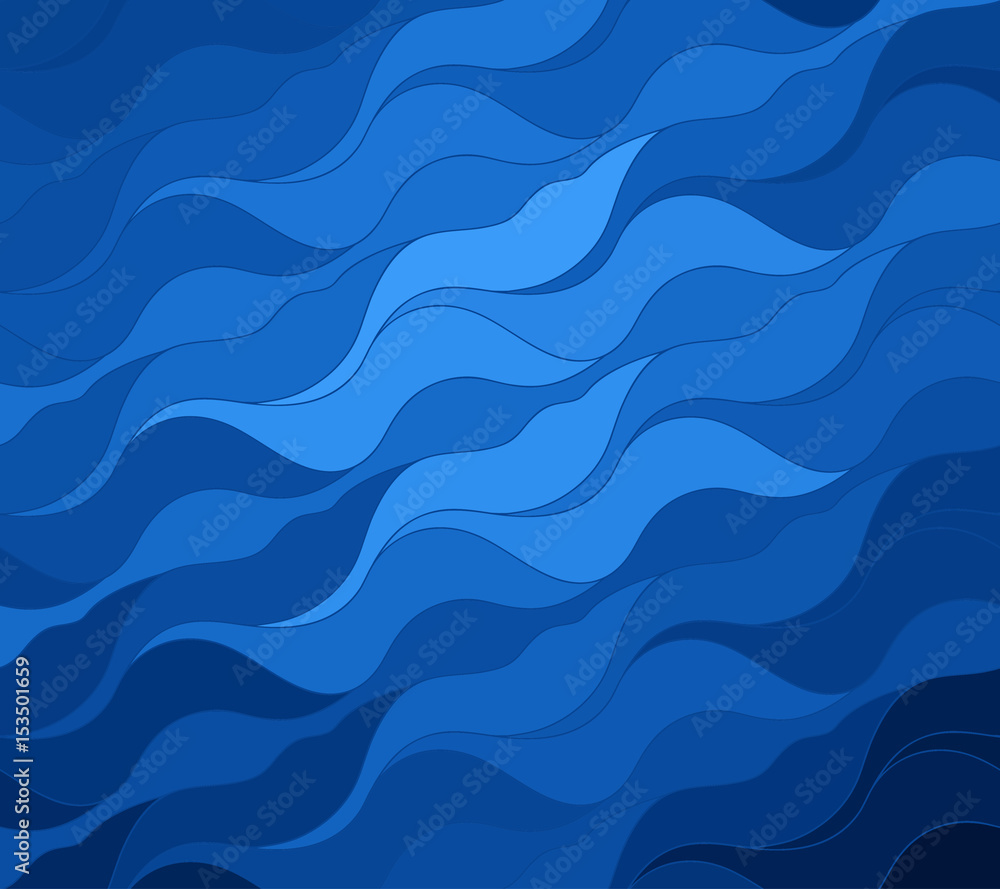 Vector wave background of doodle hand drawn lines Vector wave background of doodle hand drawn lines