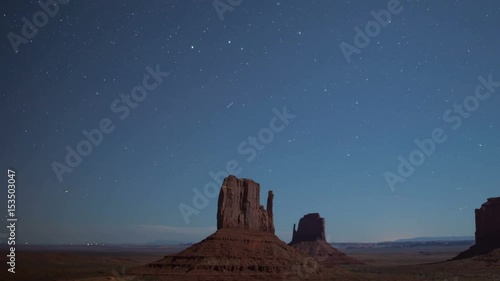 Monument Valley Orionids Meteor Shower 24 Milky Way photo