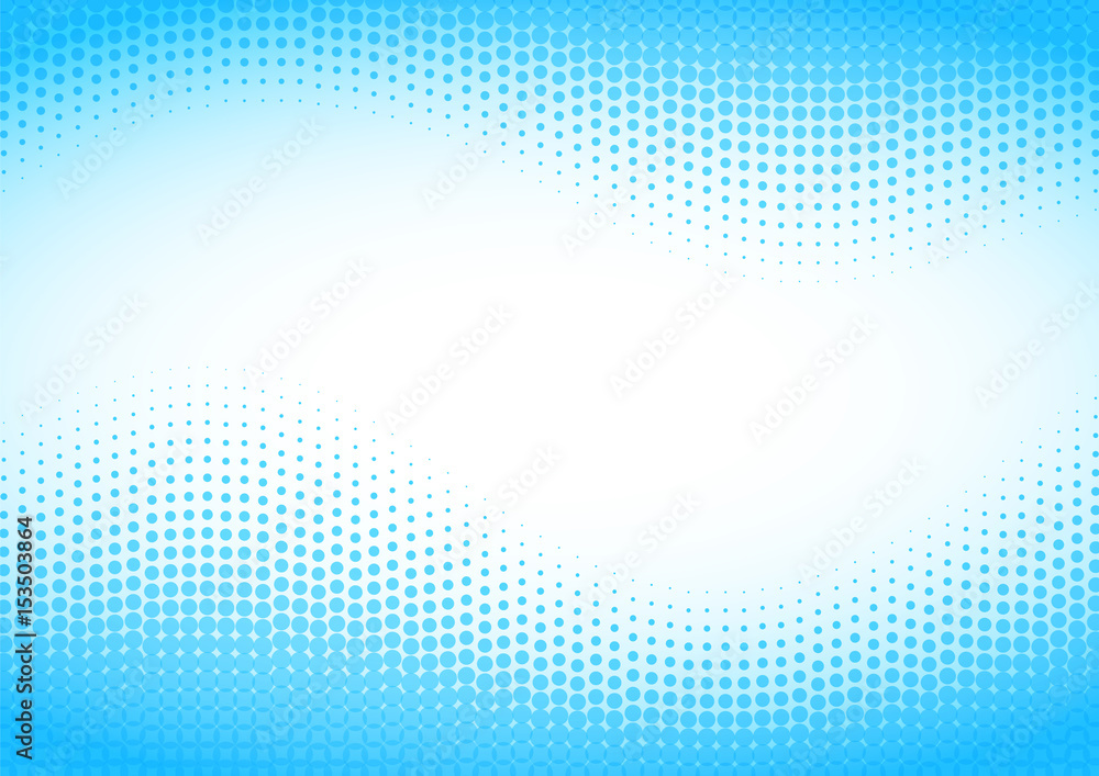 Blue halftone background. Blue halftone background.