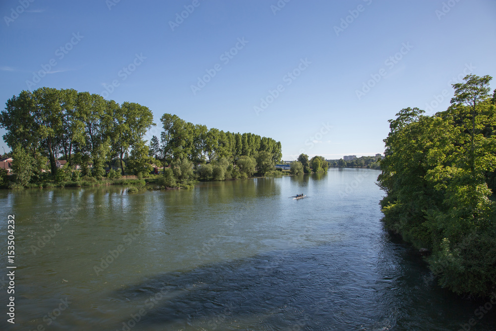 Le Doubs à Dole Le Doubs à Dole