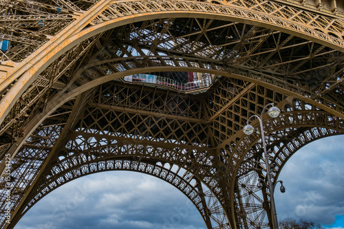 Underneath the Eiffel Tower © SC