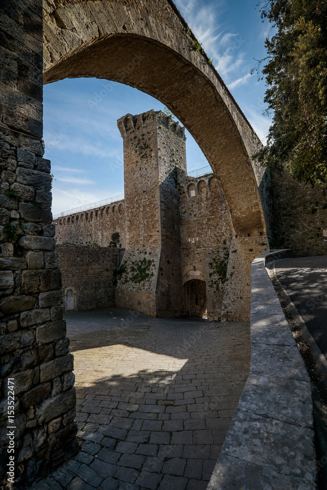 Massa Marittima, Tuscany, medieval town in Italy