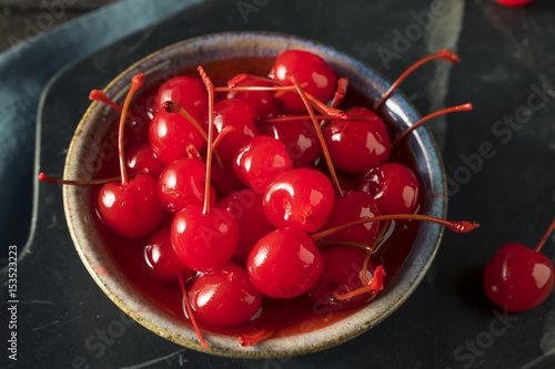 Tableau sur toile Sweet Red Maraschino Cherries