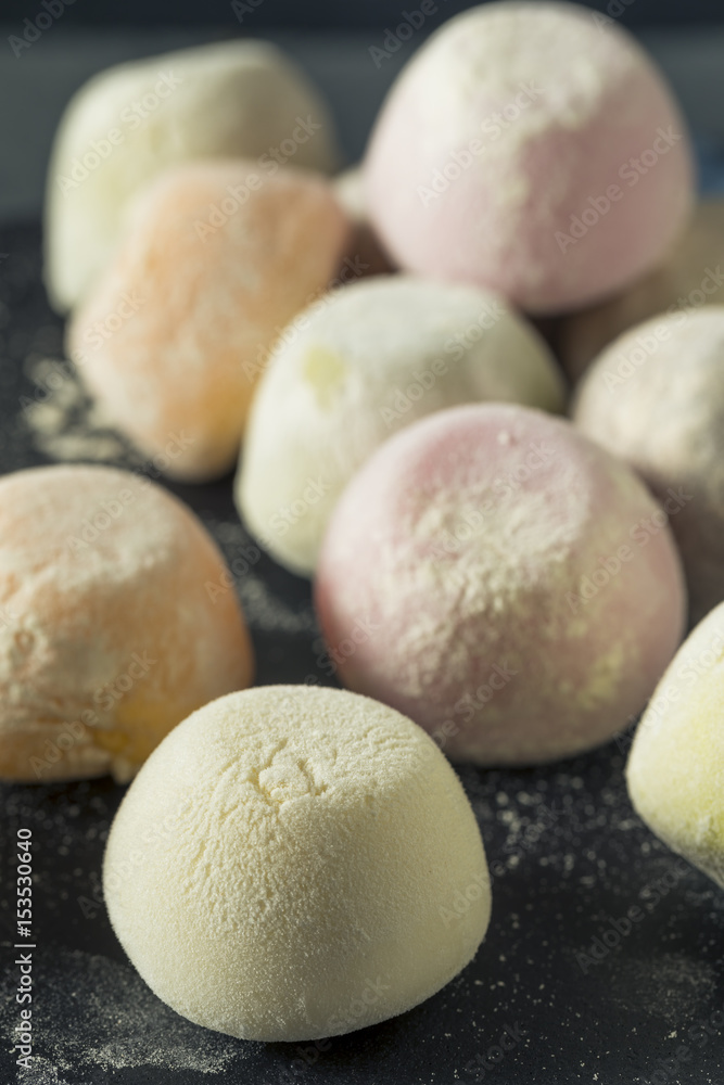 Sweet Japanese Mochi Ice Cream Sweet Japanese Mochi Ice Cream