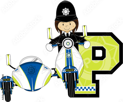 P is for Policeman 